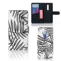 Xiaomi Mi 9T Pro Hoesje Leaves Grey - thumbnail