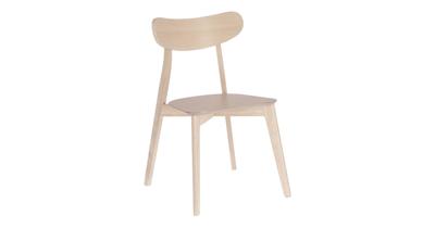 Kave Home Safina eetkamerstoel eiken fineer