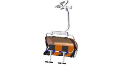 Jägerndorfer Zetel 4 Pers Zwart/Oranje Jägerndorfer Zetel 4 Pers Zwart/Oranje