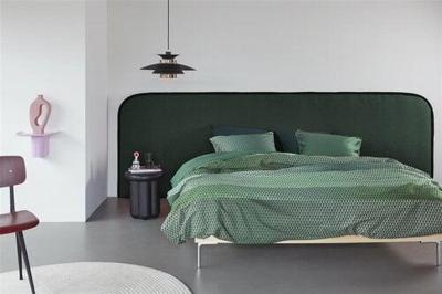 Beddinghouse Dutch Design Love song Groen dekbedovertrek
