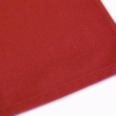 DDDDD DDDDD theedoek logo 60x65cm red