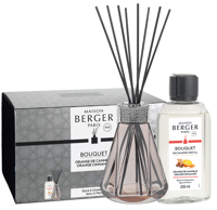 Maison Berger Paris parfumverspreider pyramid rosé orange cinnamon 200 ml - thumbnail