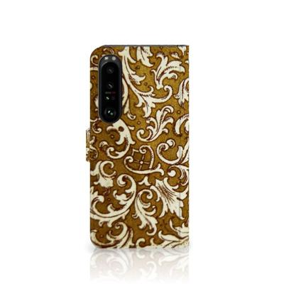 Wallet Case Sony Xperia 1 IV Barok Goud Wallet Case Sony Xperia 1 IV Barok Goud