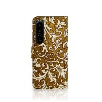 Wallet Case Sony Xperia 1 IV Barok Goud - thumbnail