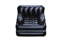 Bestway Opblaasbare Stoel 4 Posities Zwart 191x38x25 cm Interieur 75114 - thumbnail