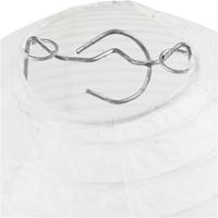 Creativ Company Rijstpapier lamp wit druppel, 27cm - thumbnail