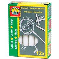 Ses Krijtjes Wit 12 stuks - thumbnail