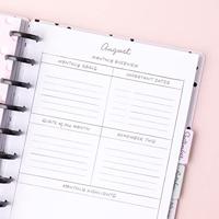 Crate Paper • day-to-day dashboard planner pink vines - thumbnail