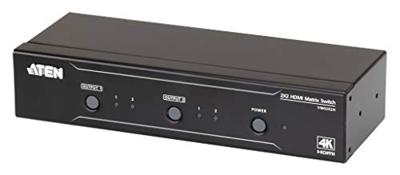 ATEN 2 x 2-Poorts HDMI Matrix Zwart
