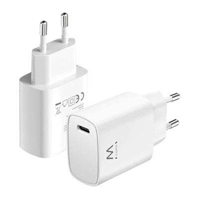 Ewent EW1320 USB-C Samsung/Apple Oplader - 20W - Power Delivery - Snellader - Wit