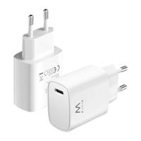 Ewent EW1320 USB-C Samsung/Apple Oplader - 20W - Power Delivery - Snellader - Wit - thumbnail