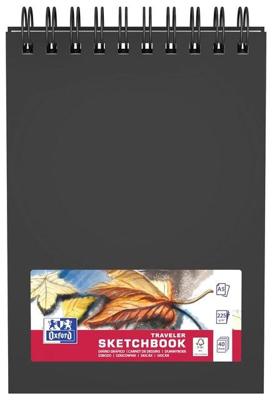 Schetsboek oxford mix media a5 40 vel spiraal | 5 stuks