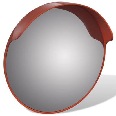 VidaXL Verkeersspiegel voor buiten 45 cm pc-kunststof oranje VidaXL Verkeersspiegel voor buiten 45 cm pc-kunststof oranje