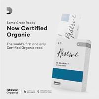 D&apos;Addario Woodwinds Organic Reserve Eb Clarinet Reeds 4.0 (10 stuks) - thumbnail