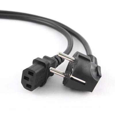 Netsnoer (C13) VDE 3 meter Zwart