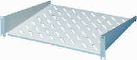 Rittal 7119.250 19 inch Apparaatbodem voor patchkast 2 HE Vast inbouw Geschikt voor kastdiepte: vanaf 300 mm Grijs - thumbnail