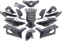 Edge Plaatset 14-delig voor peugeot speedfight 4 - metallic zwart - thumbnail