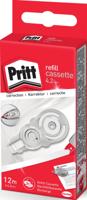 Pritt Navulcassette correctieroller refill cassette 4.2 mm Wit 12 m 1 stuk(s) - thumbnail