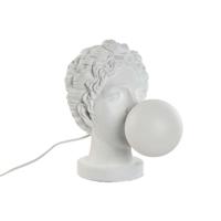 Bureaulamp Home ESPRIT Wit Hars Plastic 220 V 20 x 36 x 31 cm - thumbnail