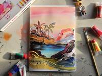 Schilderset talens art creation acrylverf 16delig - thumbnail