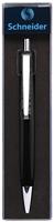 Schneider S-138201 Balpen Contrast Zwart Met Blauwe Vulling - thumbnail
