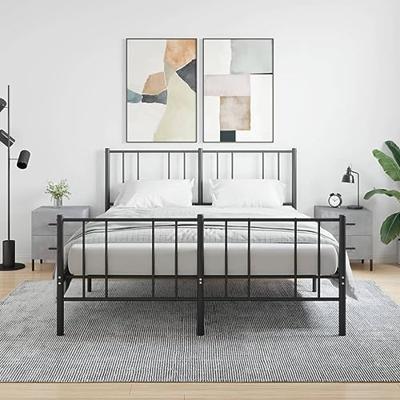 Nachtkastjes 2 st 40x35x47,5 cm bewerkt hout betongrijs