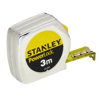 Rolbandmaat 3 meter Stanley PowerLock metaal - thumbnail