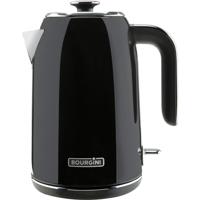 Bourgini Retro Waterkoker 1.7L 2200W Zwart/RVS - thumbnail