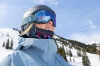 Giro Avera MIPS Halve helm Skiën, Snowboarden Zwart, Paars - thumbnail