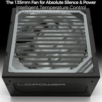 LC Power LC6750M V3.1 PC-netvoeding 750 W ATX 80 Plus Gold