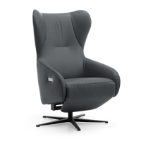 Sta-op Stoel A-101 Zwart Stof - thumbnail