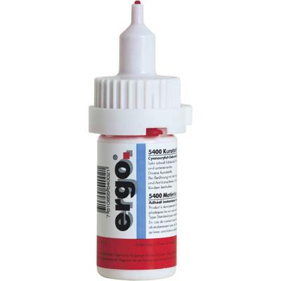 ergo 5400 Kunststoff Secondelijm 5400.020.H1.E500 20 g ergo 5400 Kunststoff Secondelijm 5400.020.H1.E500 20 g