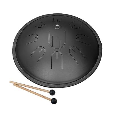 Sela SE 380 Melody Tongue Drum D Kurd 14 inch Black incl. draagtas