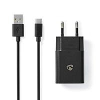 Nedis Oplader | 1x 2.4 A | 1 m | 12 W | 1 stuks - WCHAC242AWT WCHAC242AWT - thumbnail
