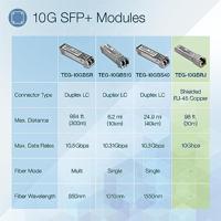 TRENDnet 10G-LR SFP+ single-mode LC module, LC transceiver module, tot 10km, TEG-10GBS10 - thumbnail