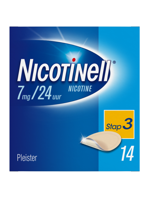 Nicotinell Pleisters 7 mg - voor stoppen met roken Nicotinell Pleisters 7 mg - voor stoppen met roken