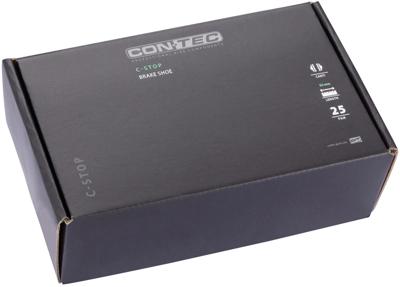 CONTEC remschoen "c-stop" ct brake shoe c-stop medium compound box 25 pa