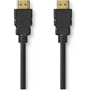 Nedis Ultra High Speed HDMI-Kabel | HDMI Connector | HDMI Connector | 8K@60Hz | 48 Gbps | 3.00 m | Rond | 6.7 mm | Zwart | Label - CVGL35000BK30