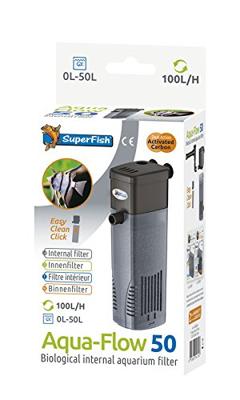 Superfish Aquaflow 400 Intern Aquariumfilter 800 L/H - Compact en Regelbaar - thumbnail