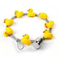 Trendform Foto koord Ducky met 8 Ducky gele magneten - thumbnail