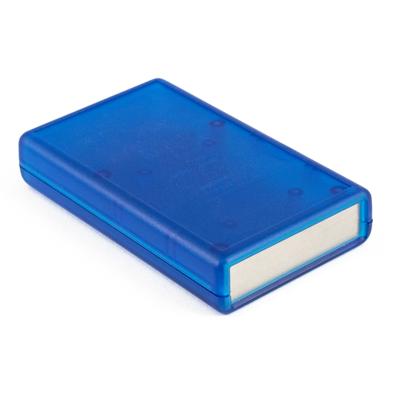 Hammond Electronics 1593TALTBU Handbehuizing 112 x 66.5 x 21 ABS kunststof, Aluminium Blauw (transparant) 1 stuk(s) Hammond Electronics 1593TALTBU Handbehuizing 112 x 66.5 x 21 ABS kunststof, Aluminium Blauw (transparant) 1 stuk(s)