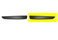 Bumperlijst Links Voor -2/08 Zwart 3792581 - thumbnail