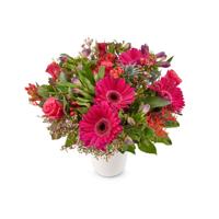 Bloemen - Boeket Paars (Middel) - thumbnail