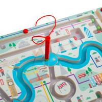 Bigjigs houten magnetische londen doolhof - thumbnail