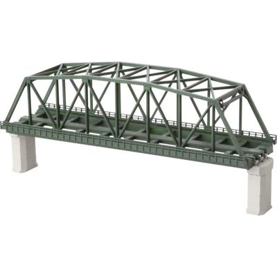 Rokuhan 7297043 Z Vakwerkbrug 2 sporen Z Rokuhan rails (met ballastbed) Donkergroen