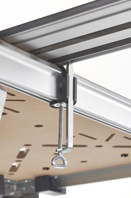 Wolfcraft Bevestigingsset | Voor geleiderail FKS 145 | 1 set - 6897000 Wolfcraft Bevestigingsset | Voor geleiderail FKS 145 | 1 set - 6897000