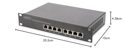 Digitus DN-95331 Netwerk switch RJ45 10 / 100 / 1000 MBit/s IEEE 802.3af (12.95 W), IEEE 802.3at (25.5 W) Digitus DN-95331 Netwerk switch RJ45 10 / 100 / 1000 MBit/s IEEE 802.3af (12.95 W), IEEE 802.3at (25.5 W)