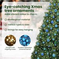 VidaXL Kunstkerstboom met 300 led met standaard groen 180 cm pe en pvc - thumbnail