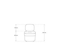 Curver ready to collect prullenbak GFT 5 liter - thumbnail