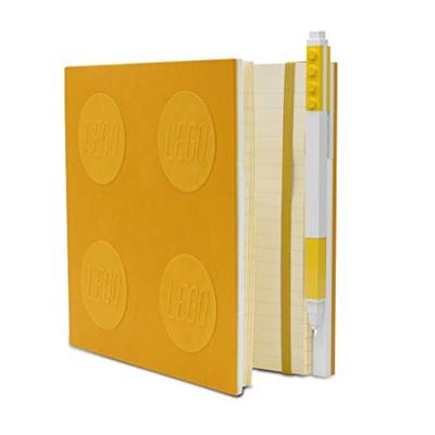 LEGO Notebook with Pen Yellow